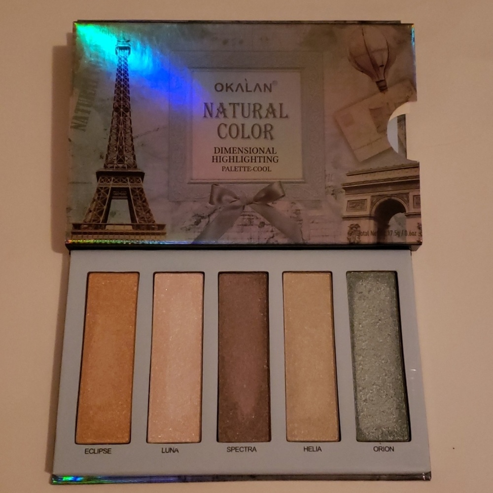 Okalan Natural Color Highlight Palette